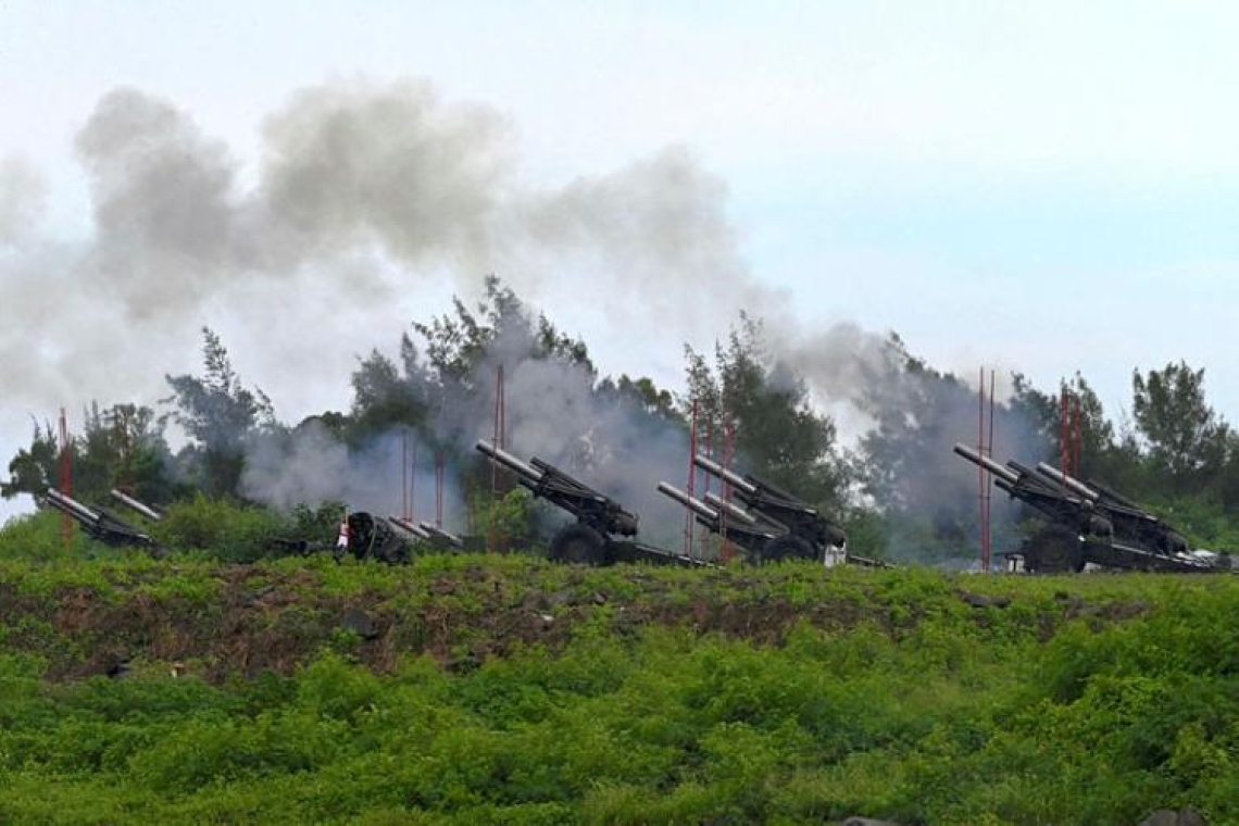 Taïwan lance un exercice d'artillerie pour stimuler une défense contre une attaque de la Chine